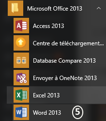 Iniciar o Microsoft Office 2013: Word / Excel