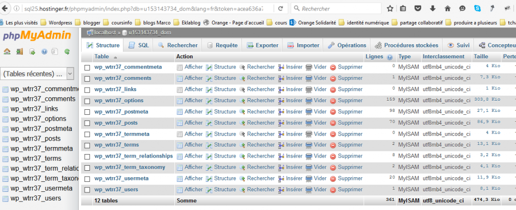 créer un site web Wordpress