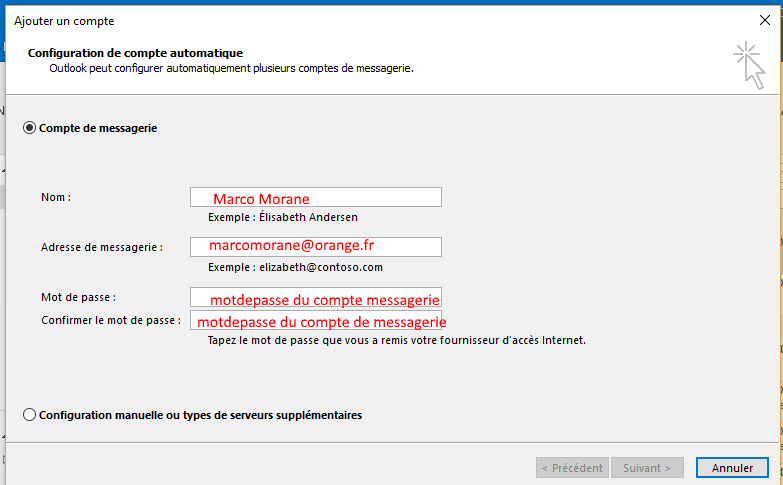 Verandert in Overlappen bewondering Configurer sa messagerie avec Outlook | Coursinfo.fr
