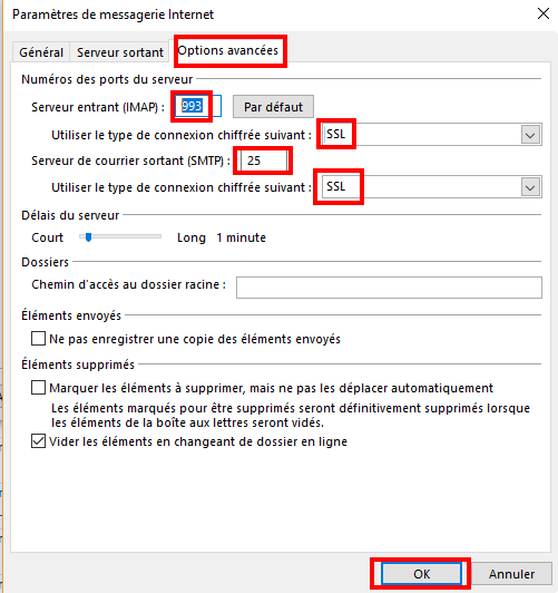 tutoriel Outlook