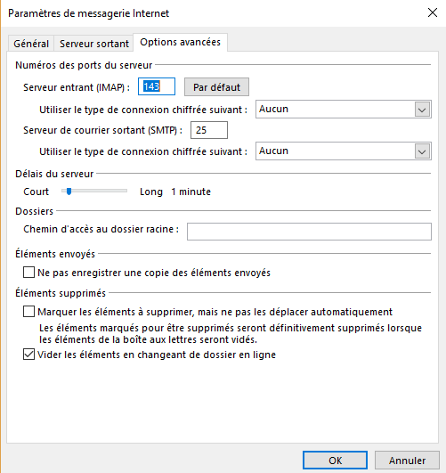 tutoriel Outlook