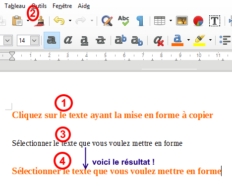 comment rédiger un document Writer