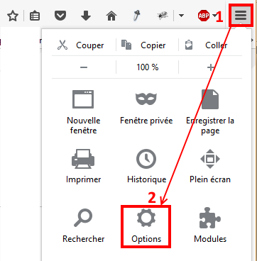 Comment paramétrer le navigateur Firefox ?