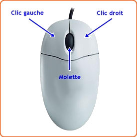 comment utiliser la souris